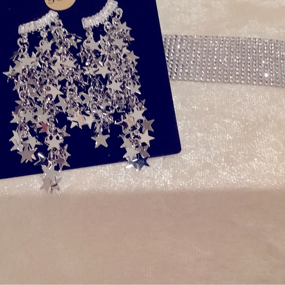 Beautiful star earrings clusters - Picture 2 of 3